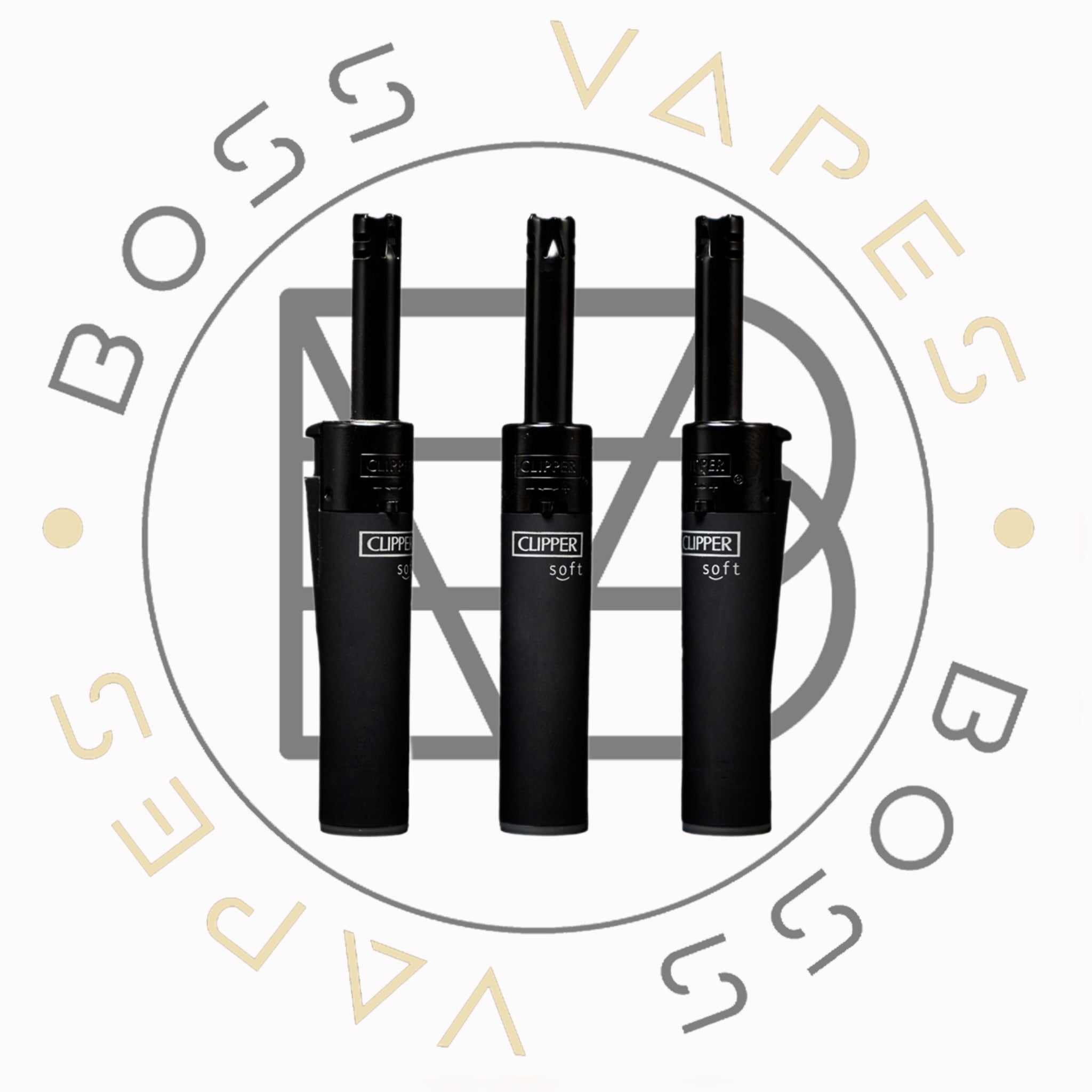 Clipper Mini Tube Black Matte Lighter