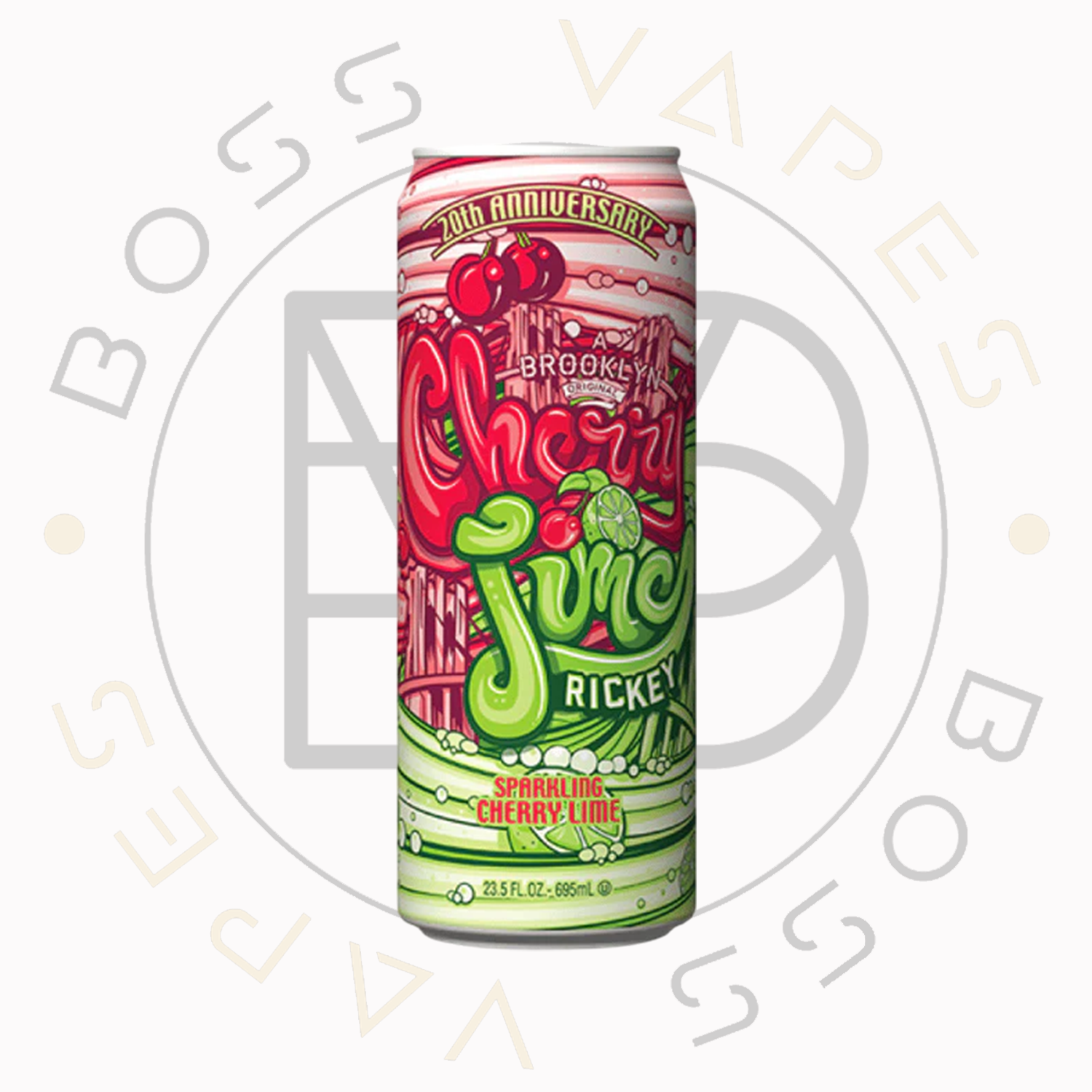 Arizona Cherry Juicy Rickey Sparkling Cherry Lime: American (650ml)