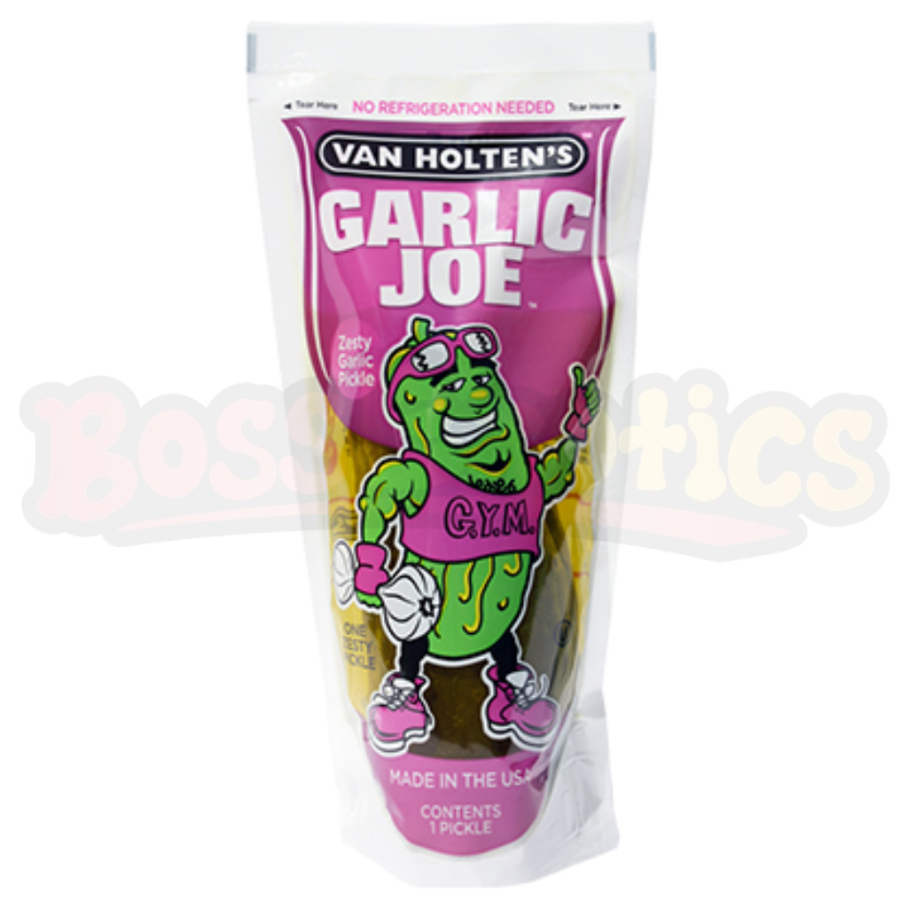 Van Holtens Garlic Joe Pickle in a Pouch (5oz): American