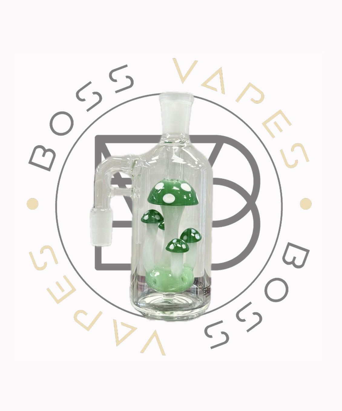 14mm 90° Amanita Ash Catcher (Jade Green)