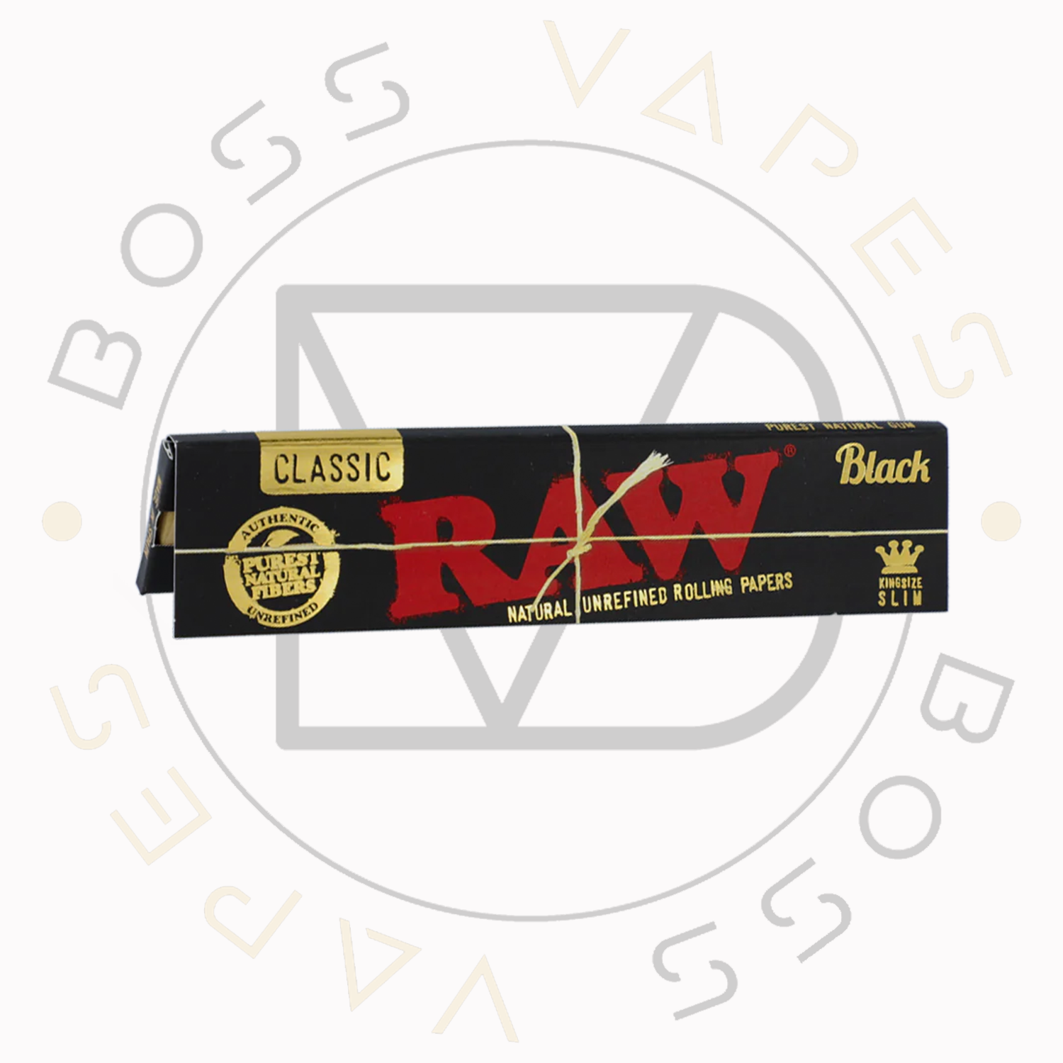 RAW Classic Black Kingsize Slim