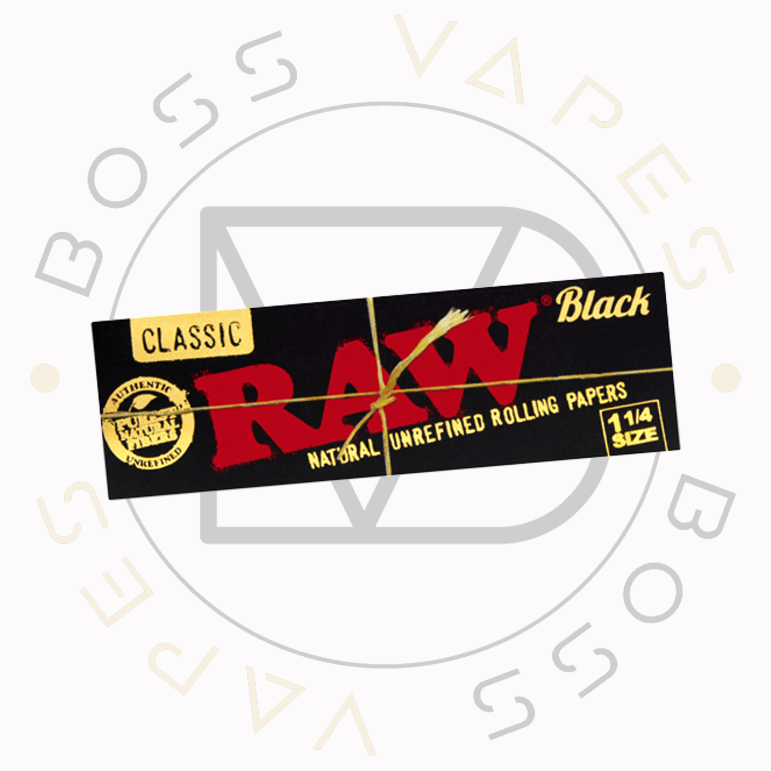RAW Classic Black Paper 1¼
