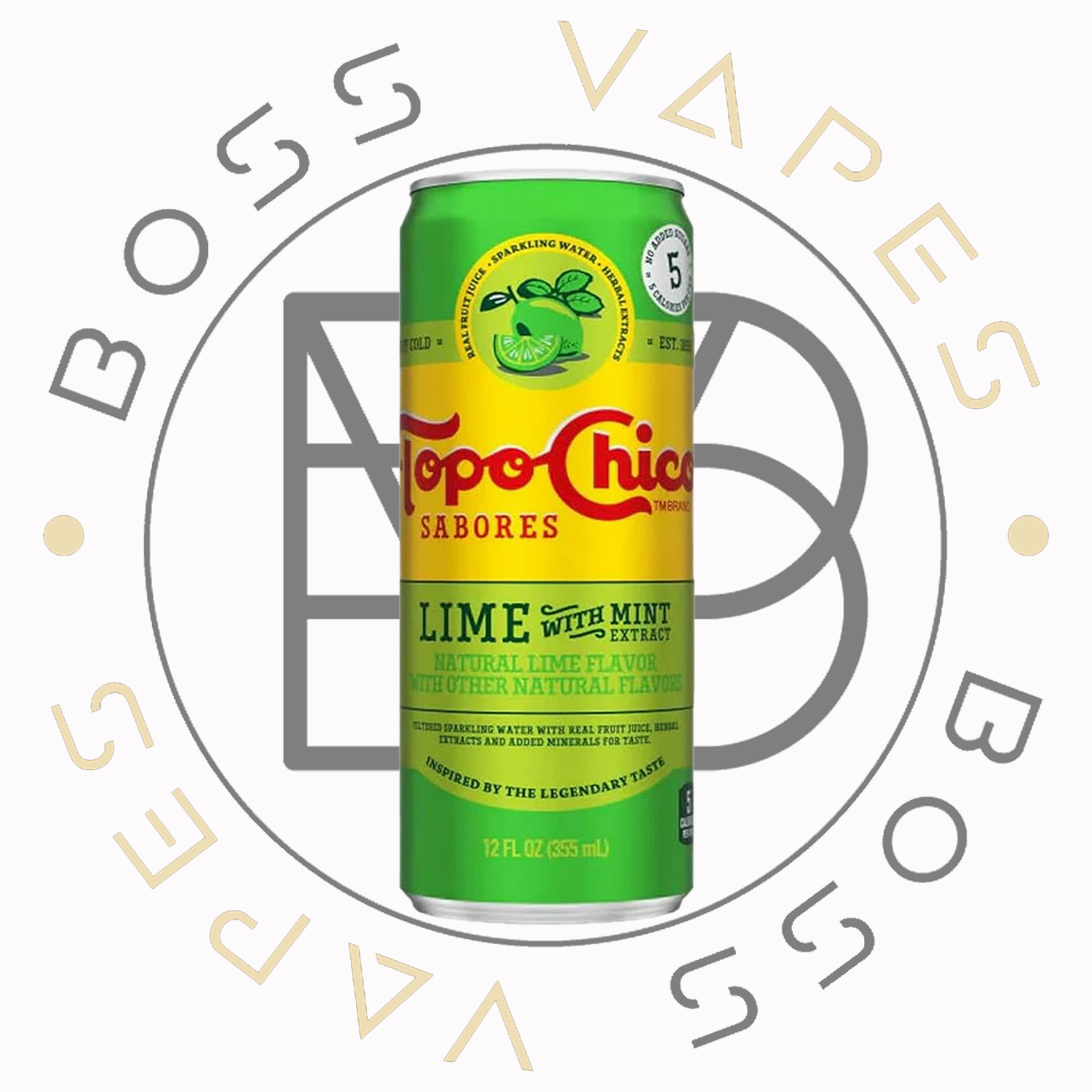 Topo-Chico : Lime with Mint Extract