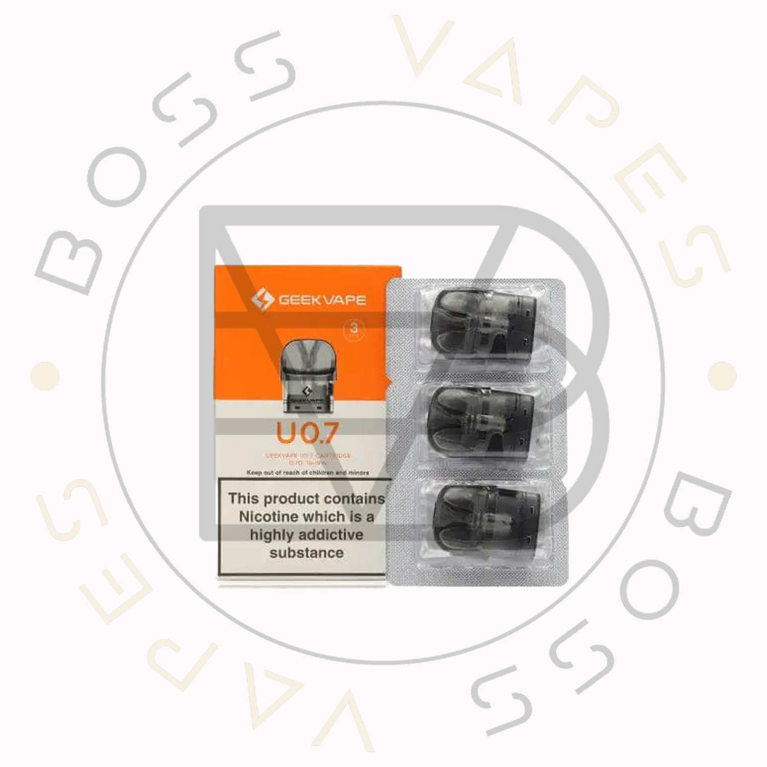 GeekVape U Replacement Pods (for AU POD kit) (Price per coil)