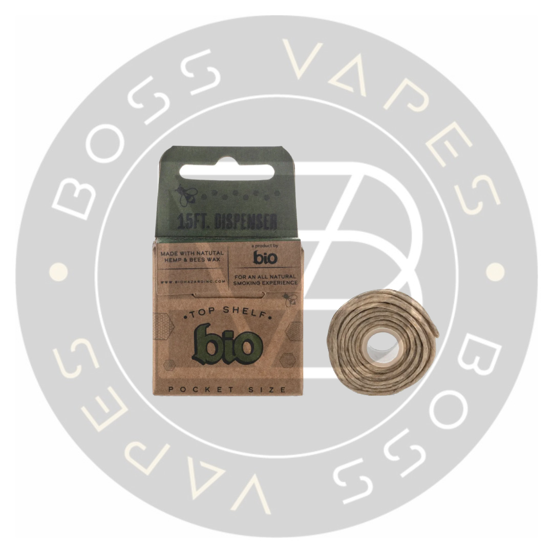 BIO BEES WAX HEMP WICK - 15 FT FLOSS DISPENSER