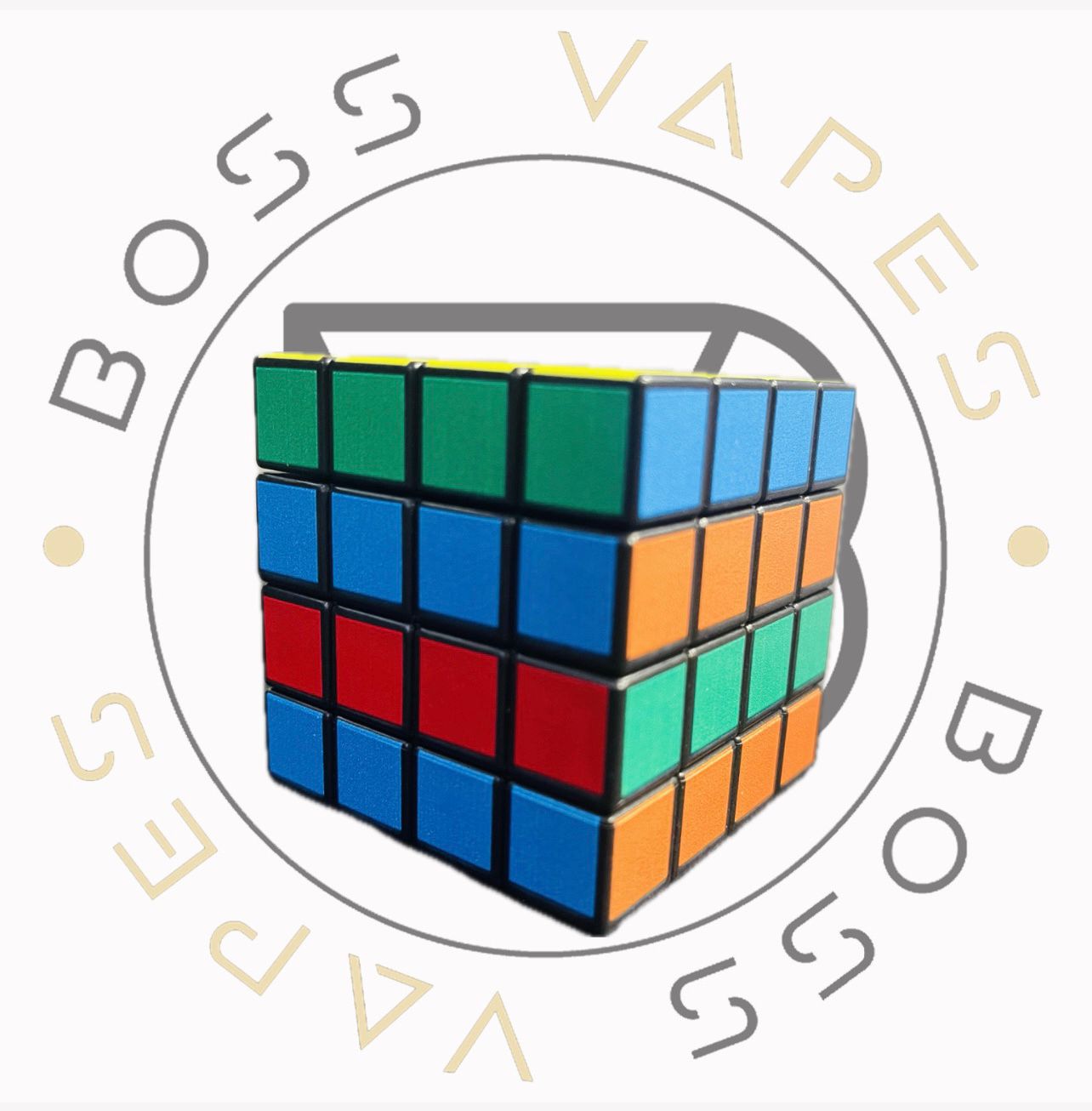 Rubik Cube Style 4-Part Grinder