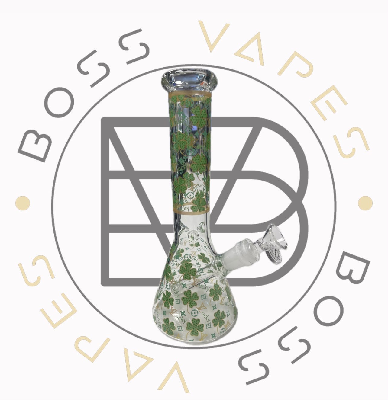 10" 5mm Arsenal High Fashion Beaker (Design 3)