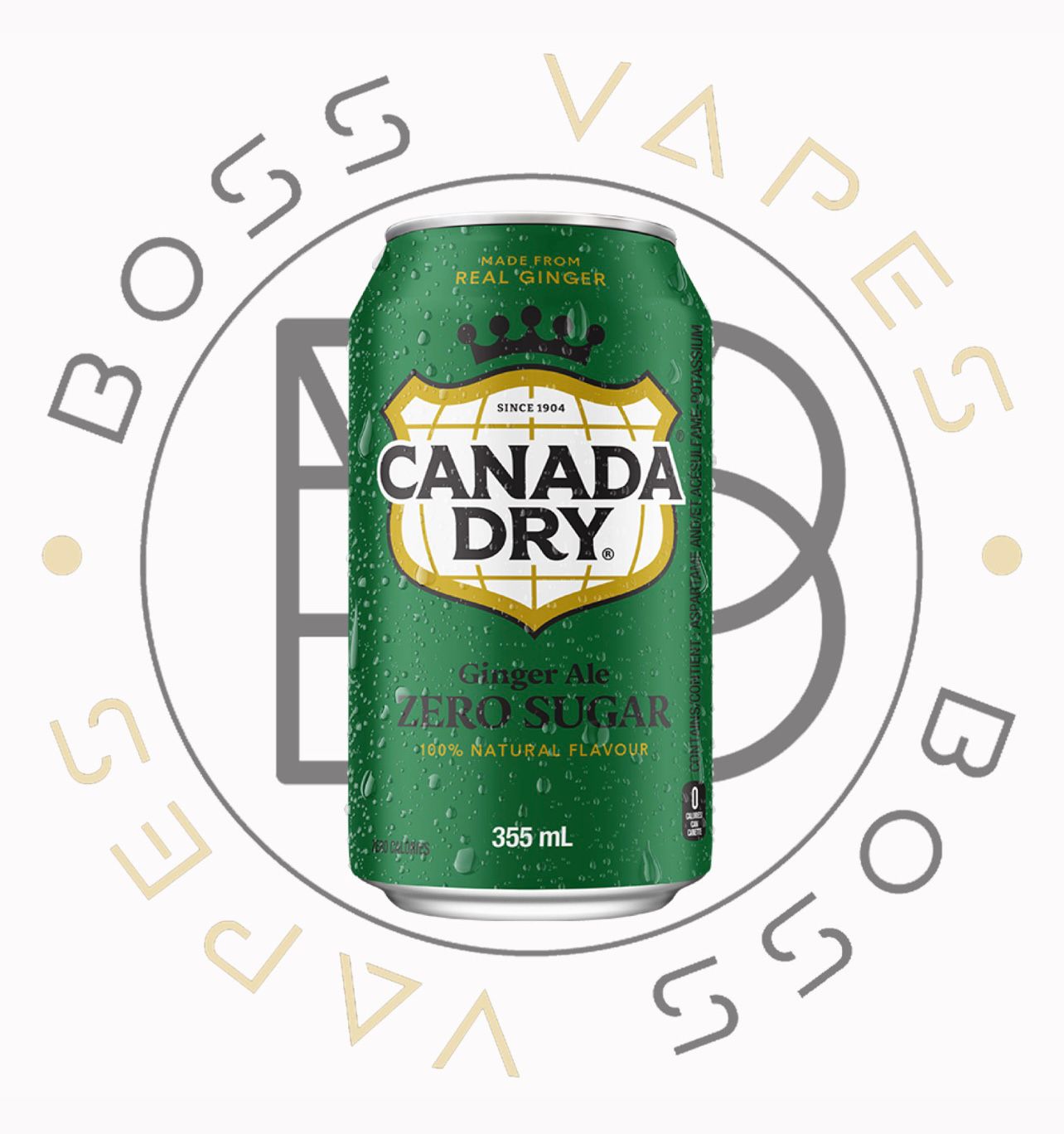 Canada Dry Ginger Ale Zero Sugar (355ml)