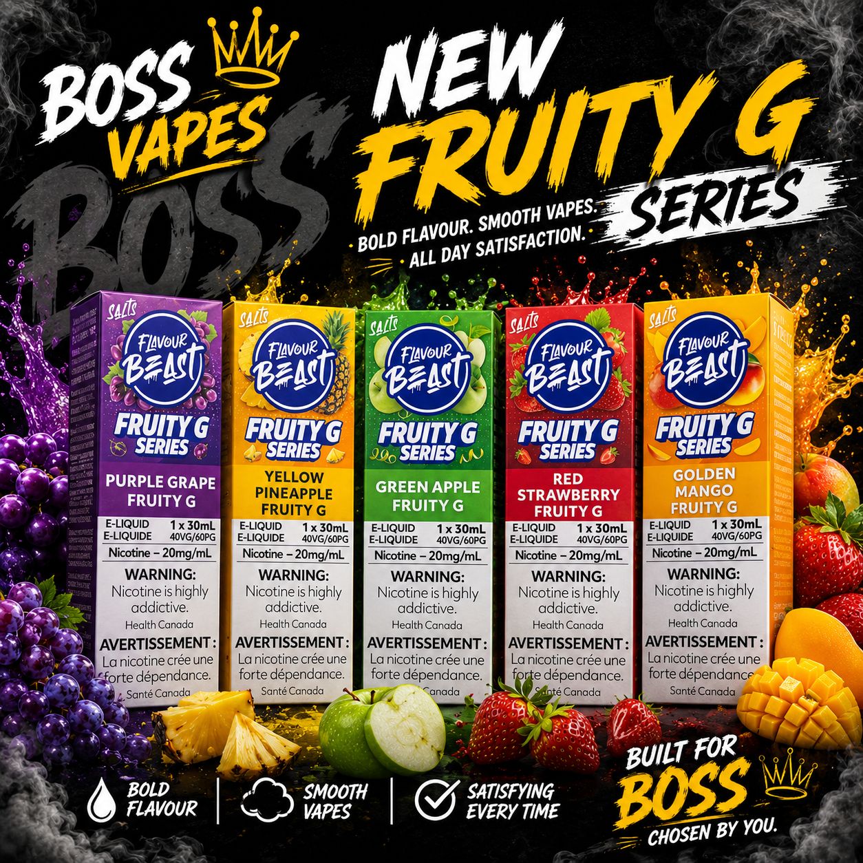Flavour Beast E-Liquid Fruity G Series Salts