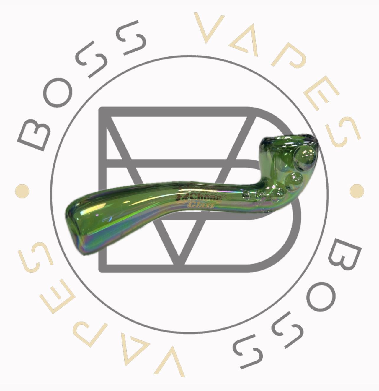 Cheech & Chong Glass 5" Rainbow Bar & Grill Hand Pipe