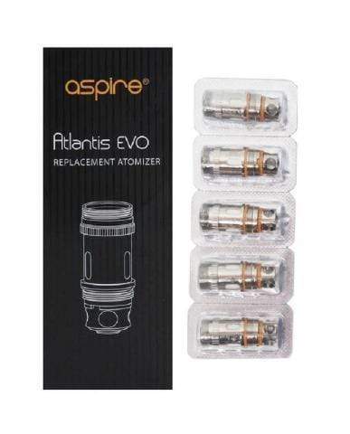 Aspire Atlantis EVO Coils 0.4 ohms (Individually priced)