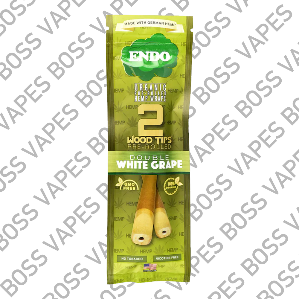 Endo Wood-Tipped Hemp Wraps