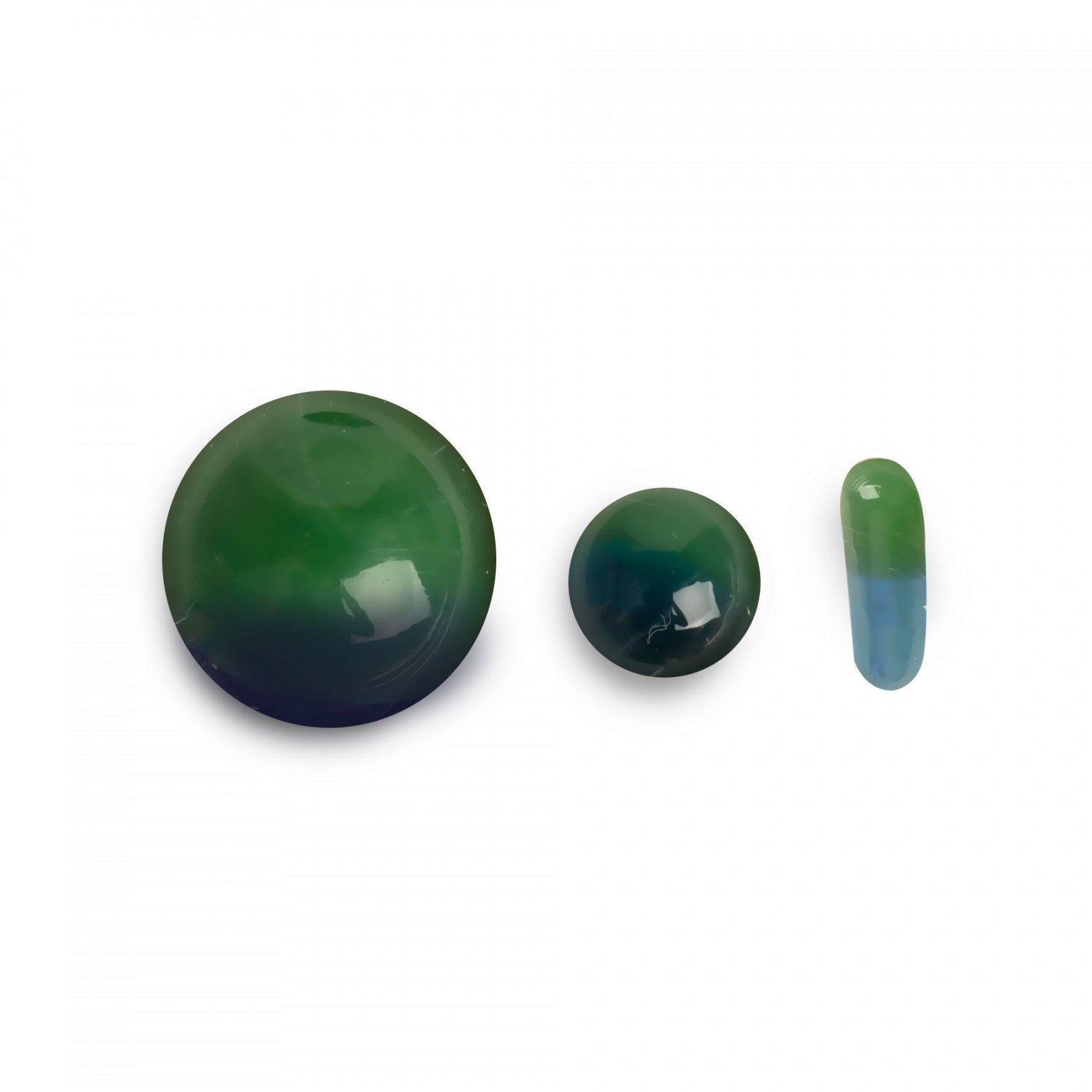 GEAR Premium Two Tone Terp Slurper Heat Bead & Cap Set (Assorted Colours)