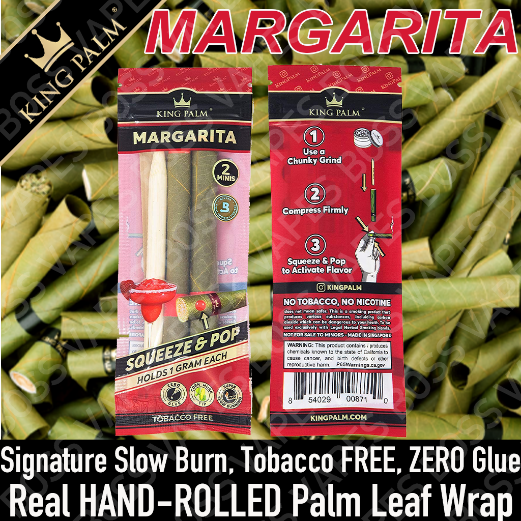 King Palm Squeeze & Pop Blunts - Boss Vapes