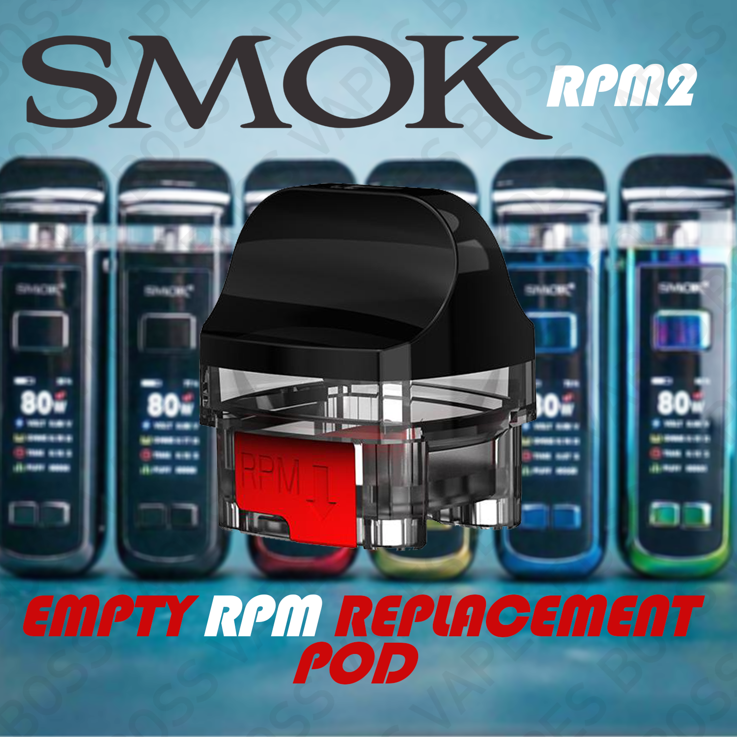 SMOK RPM 2 EMPTY POD (Priced Individually) - Boss Vapes