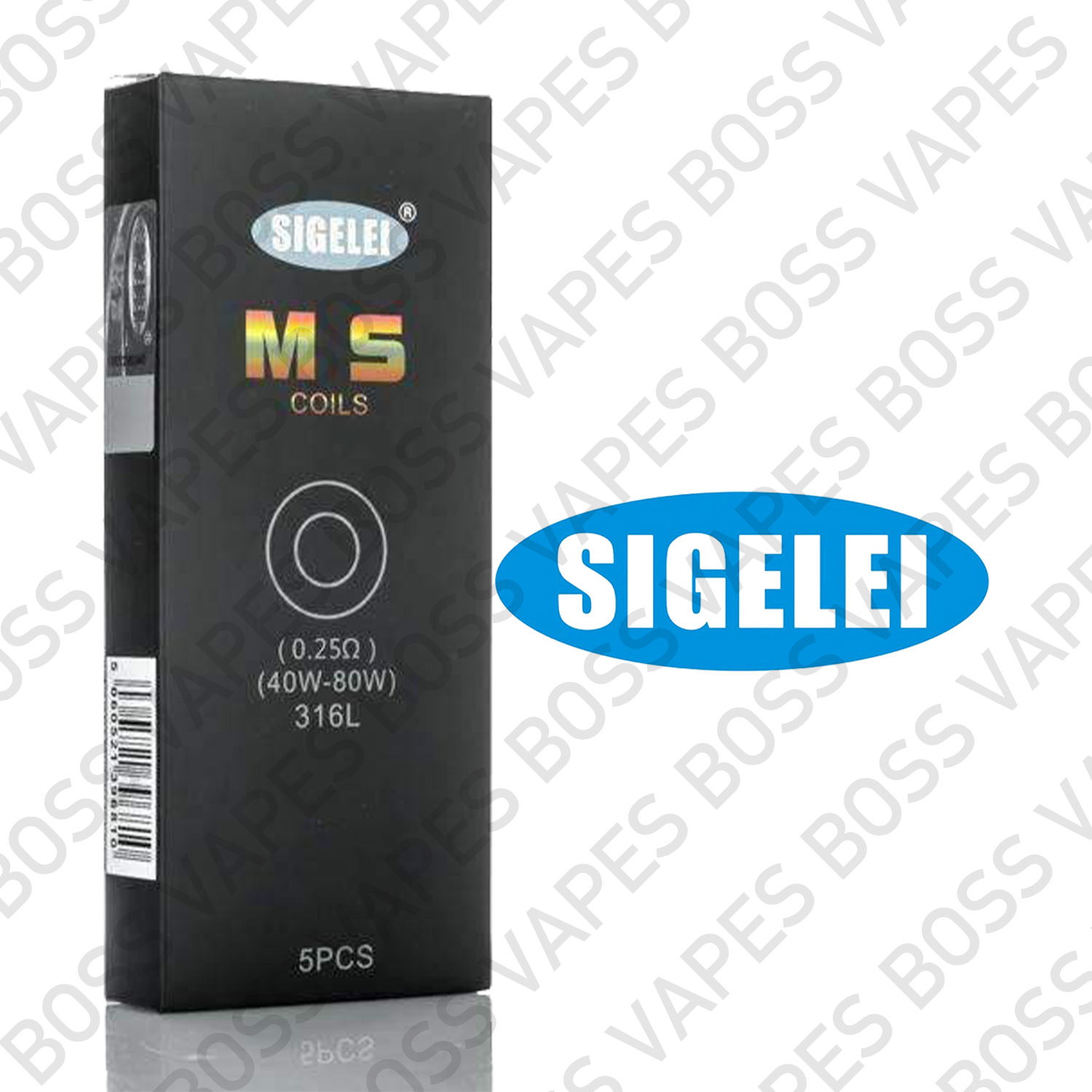 SIGELEI MS REPLACEMENT COILS (Price Per Coil) - Boss Vapes