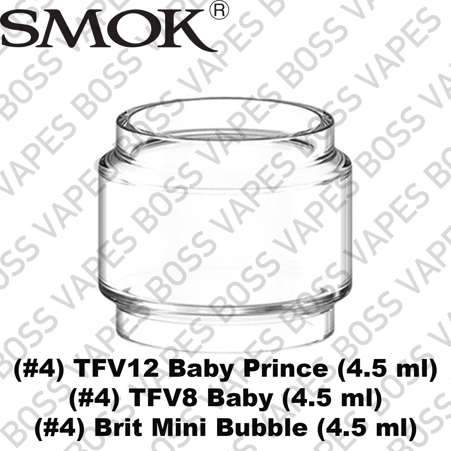 SMOK Replacement Glass - Boss Vapes