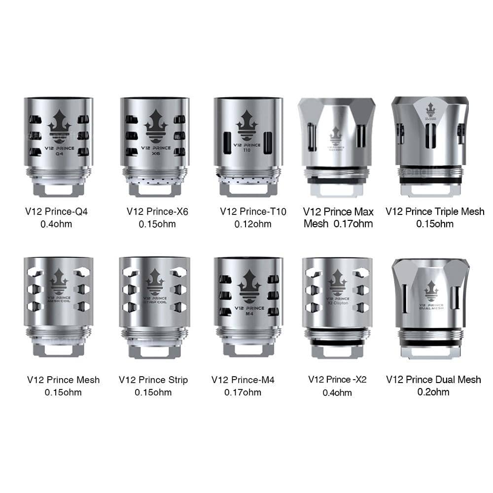 SMOK TFV12 Prince Replacement Coils (Price Per Coil) - Boss Vapes