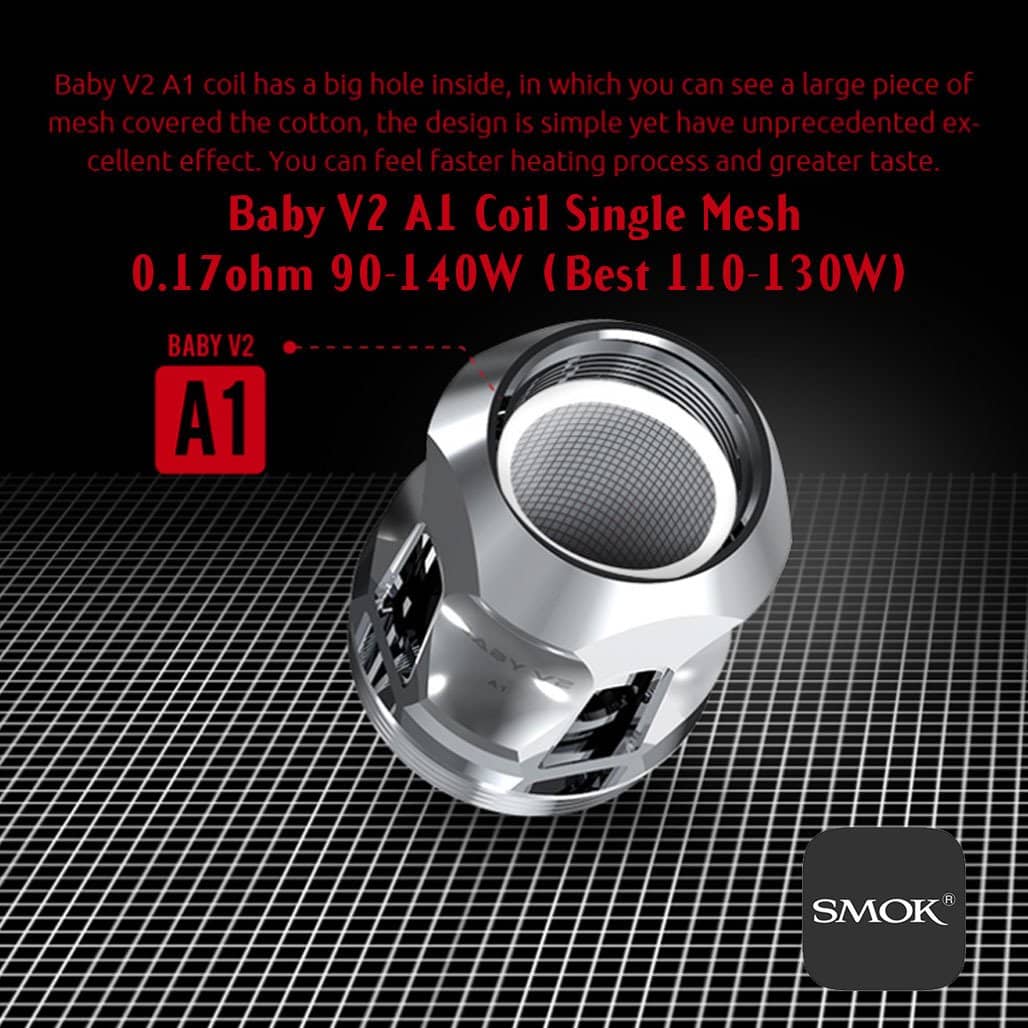 SMOK TFV8 Baby V2 Coils (Price per Coil) - Boss Vapes