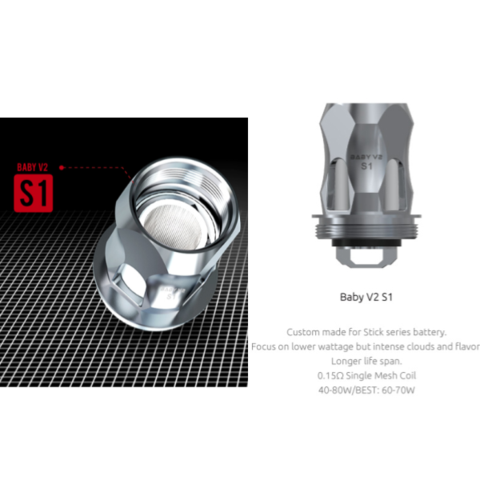 SMOK TFV8 Baby V2 Coils (Price per Coil) - Boss Vapes