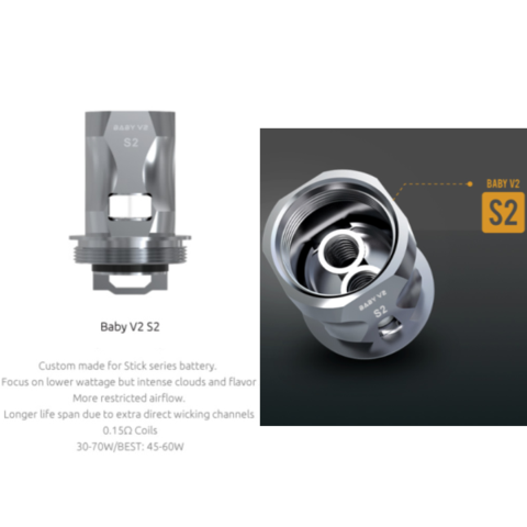 SMOK TFV8 Baby V2 Coils (Price per Coil) - Boss Vapes