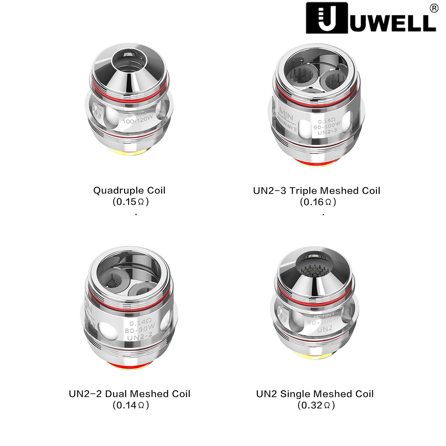 UWELL VALYRIAN 2 REPLACEMENT COIL (Price Per Coil) - Boss Vapes