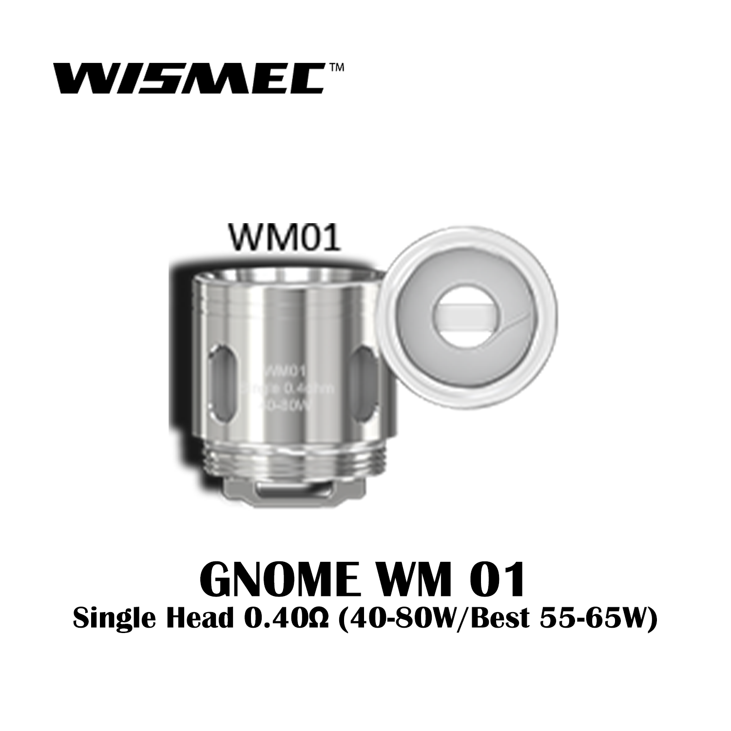 WISMEC GNOME REPLACEMENT COILS (Price Per Coil) - Boss Vapes