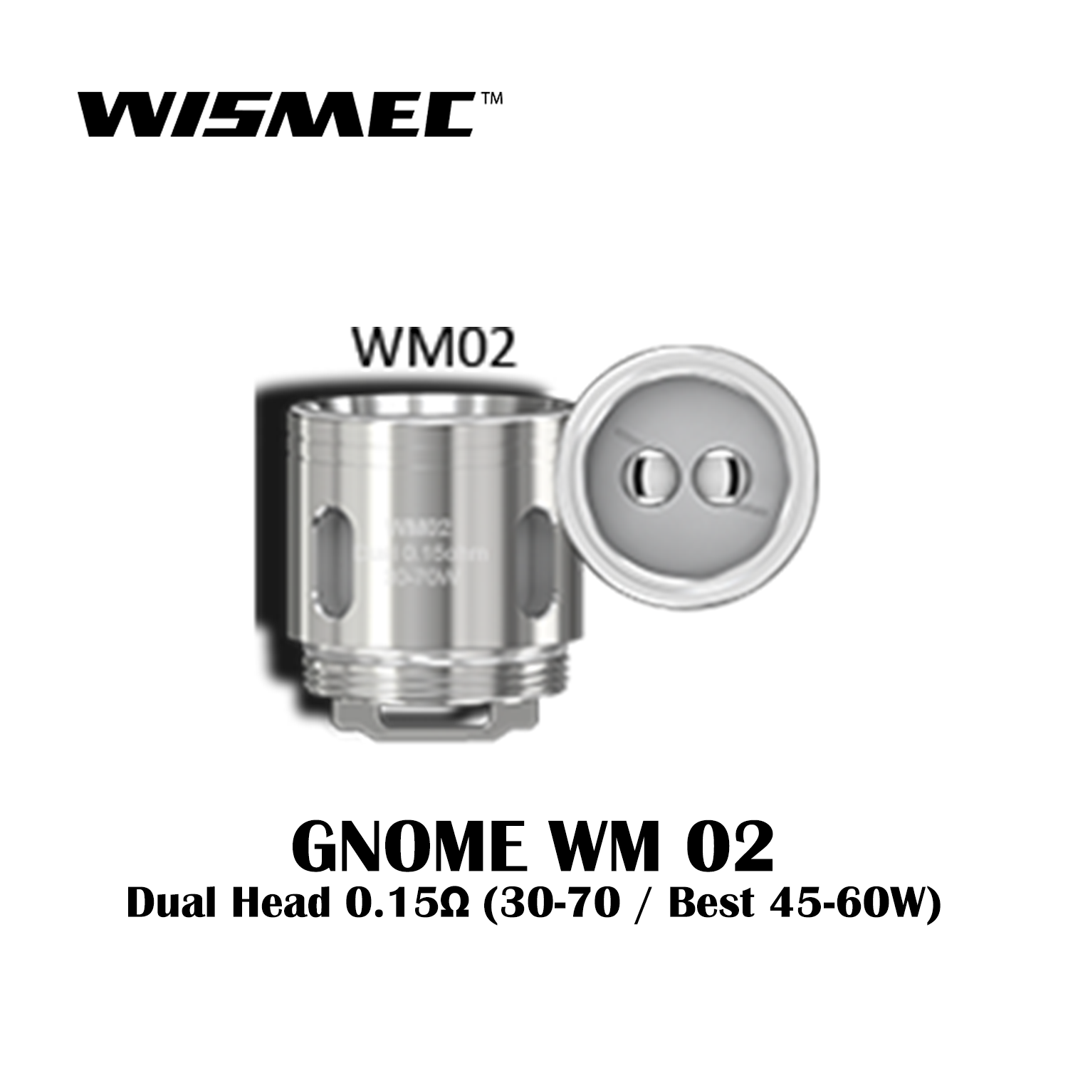 WISMEC GNOME REPLACEMENT COILS (Price Per Coil) - Boss Vapes