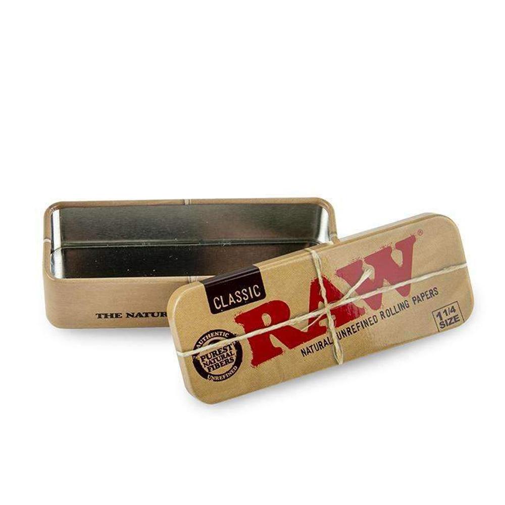 RAW Metal Tin Case Roll Caddy 1¼