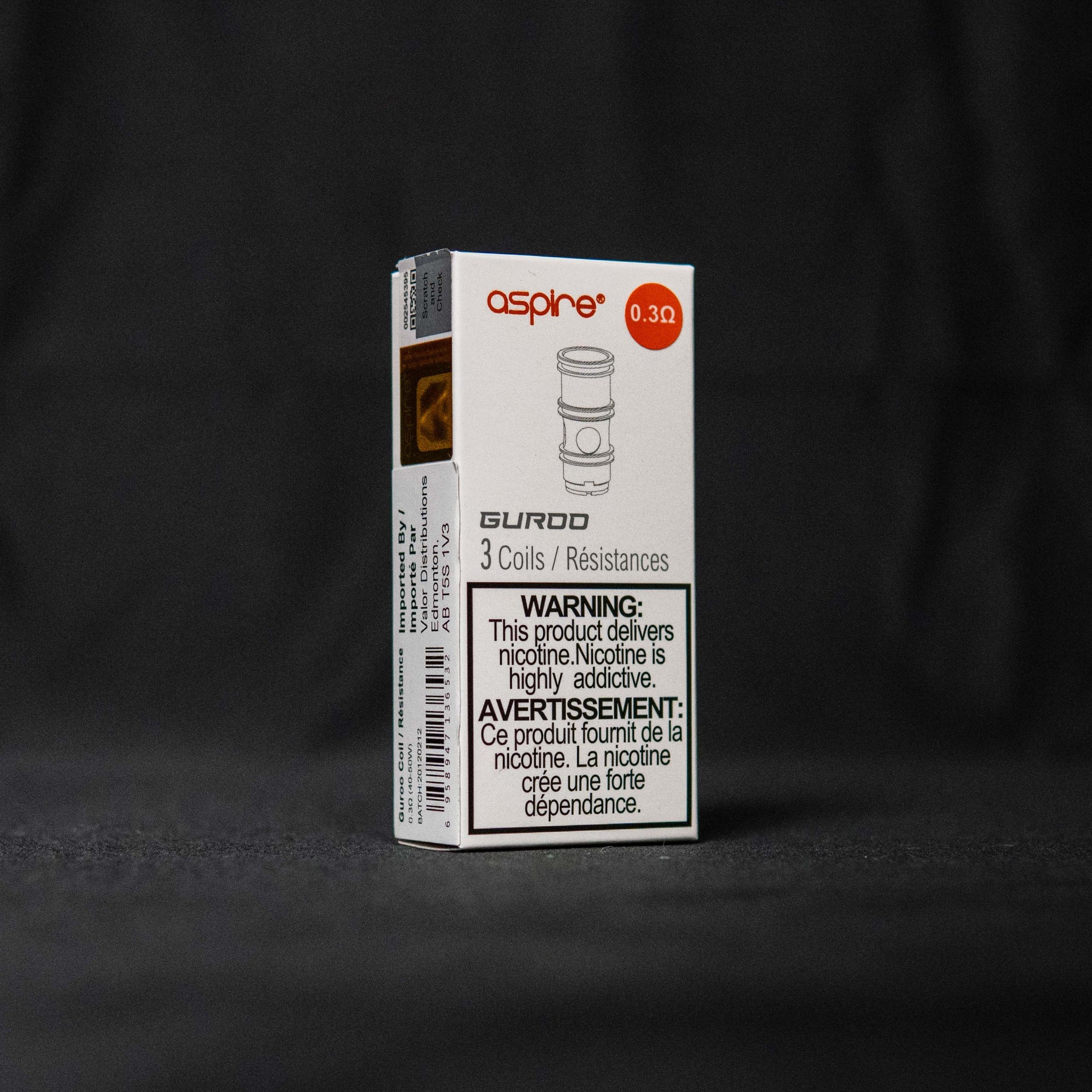 ASPIRE GUROO REPLACEMENT COIL (Priced Individually)
