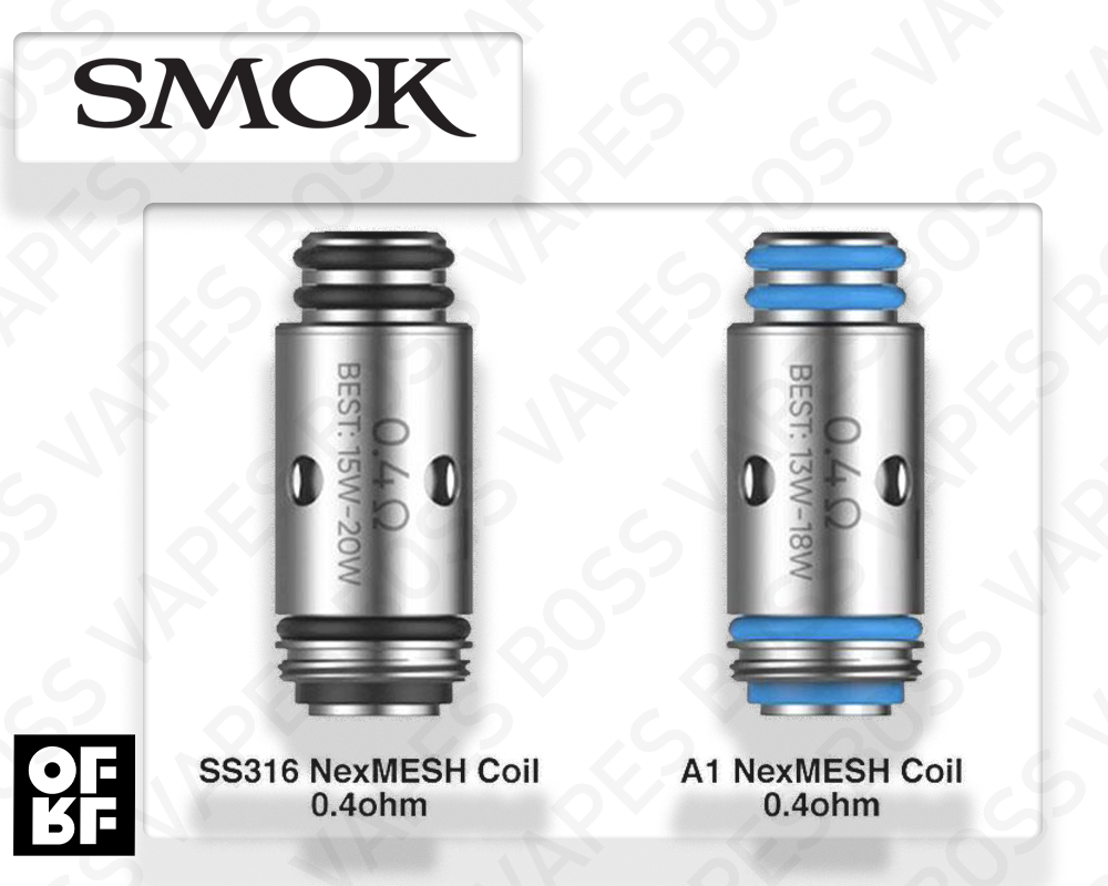 SMOK & OFRF NEXMESH REPLACEMENT COIL (Priced Individually) - Boss Vapes